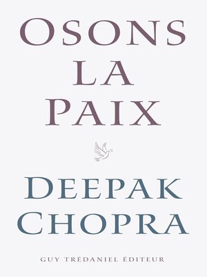 cover image of Osons la paix